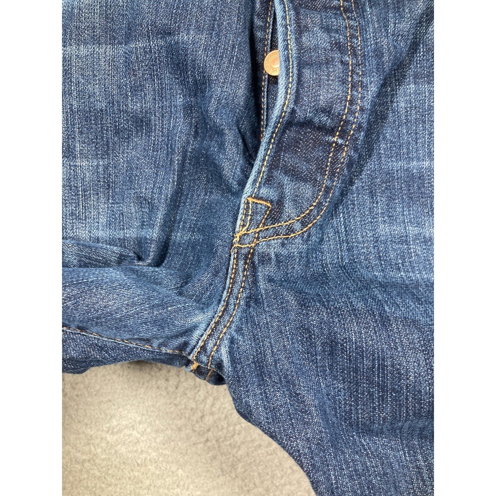 Levi's 501 Jeans Men's 38x30 Blue Original Button Fly Straight Western Rodeo - Picture 5 of 16